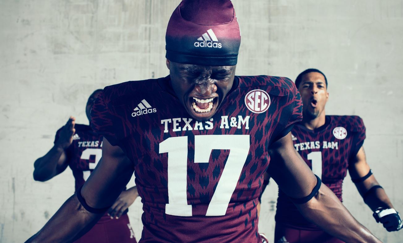 Texas A&M & adidas Unveil Special Edition Bright Lights